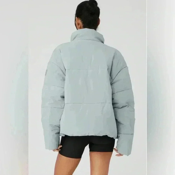 Alo Yoga Stretch Women’s Puffer Jacket, Comic Grey - Picture 2 of 7